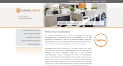 Desktop Screenshot of cleanbuilding.nl